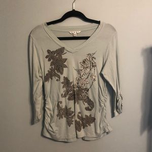 CABI - Embroidered Top